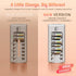 EBL 1.2V 2800mAh 4Counts 1100mAh 4Counts 8-Bay Rechargeable Batteries with Charger, NiMH AA Batteries & AAA Batteries