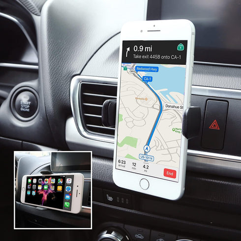 Kenu Airframe Pro Universal Vent Car Phone Mount Holder for iPhone, Android, Samsung, LG, and Large to XL Smartphones