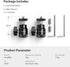 SmallRig 1/4" Camera Hot Shoe Mount, Ballhead Tripod with Additional 1/4" Screw, 2pcs Pack - 2059