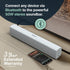 Majority Bowfell White 15 Inch Soundbar for TV, Bluetooth 50 Watts Home Audio Speaker, Small PC Soundbar | AUX, RCA,