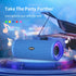 HEYSONG Portable Bluetooth Speaker, Waterproof Wireless Shower Speaker, IPX7 Floating, 5000mAh, Good Bass for Beach