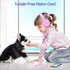 Kids Headphones Wired Over Ear with Microphone, 85/94dB Volume Limiter for Girls Boys, Foldable for Learning