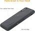 molzar GripBig Series Case for iPhone Xs and iPhone X, Built-in Metal Plate for Magnetic Mount, Black/Black