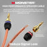 Monster XP Copper Clad Aluminum (CCA) Speaker Wire, 14 Gauge Cable 100 FT Spool, Ideal for Home Cinema