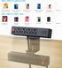 VILONG Desk Clamp Power Strip, PD20W USB-C, 2 in 1 Dual Layer Under Desk Power Socket with 10AC Outlets