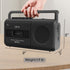 Kuephom Cassette MP3 Portable Tape Player Recorder,Boombox Radios Convert AM/FM and to Tapes,Builtin Microphone