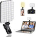 ALTSON 60 LED Portable Selfie Light Video Conference Lighting with Clip & Camera