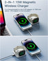 ?????????????? 2 in 1 Wireless Charging Station, Magnetic Detachable Charger for Apple, Compatible with iPhone 15/14/13/12,
