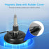Retevis 16.4ft SL16.J,150mm Radio(1 Pack) Mobile Antenna Magnetic Mount Base with NMO Connector,Mobile Radio Antenna