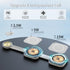 4 in 1 Wireless Charger for Apple, Used for iPhone 11 12 13 14 15, Wireless Charging Station for Galaxy S9 10 21 22 23,