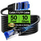 TuokaJu Cat6A Ethernet Cable Shielded 10Gbps 50 ft, Slim Shielded (F/UTP) Ethernet Cable