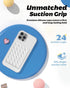 amBand Magnetic Suction Mirror Window Phone Holder, Sticky Grip Double Sided Mount for iPhone, Gym Bathroom Kitchen