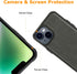 Molzar MagBig Series Case for iPhone 14, Black, Wireless Charging Support, Built-in Metal Plate for Magnetic Car Mount.