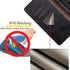 SUANPOT Leather Wallet Case for Samsung Galaxy A71 5G, RFID Credit Card Holder, Flip Folio Book Cover, Shockproof Black