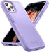 NTG Designed for iPhone 12 Pro Max Case, Heavy-Duty Tough Rugged Slim Shockproof Protective Case, Purple