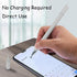 Stylus Pens for iPad, Luntak 3 in 1 Ballpoint Pen, Fiber Tip & Clear Disc Capacitive Stylus for Apple Devices (Silver)