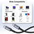 240W 3ft 2 Packs, 4 40Gbps 8K 16/16 Pro/16 Plus/16 USB C Cable USB Fast Charging, High Speed Data Speed, Video Monitor