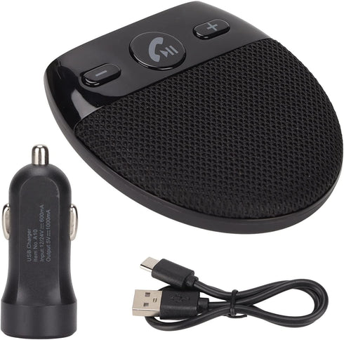 Hands-Free Bluetooth for Cell Phone Car Kit, Bluetooth 5.0 Car Speaker with CVC8.0 Double Noise Reduction Technology,
