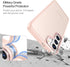 Rayboen Samsung Galaxy S22 Plus Case, Translucent Frosted Hard Back Silicone Edge Skin Feel Anti-Scratch Protective