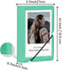 Lifting Mini Photo Album, 28 Pocket for 2x3 Inch Pictures, Fits Fujifilm Instax Mini Cameras (Robin Egg Blue)