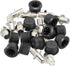 MECCANIXITY Speaker Grill Guides, Plastic and Metal, Dia 6mm, Pack of 12 for Speaker Parts Accessories