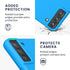 kwmobile Case for Samsung Galaxy S22 Plus - TPU Silicone Phone Cover with Soft Finish in Radiant Blue