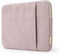 BAGSMART Laptop Sleeve Bag, Pink, Compatible with MacBook Air/Pro 13-13.3 inch & MacBook Pro 14 Inch, Protective Case