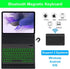 Keyboard Case for Samsung Galaxy Tab S9FE Plus, Detachable Wireless Bluetooth Keyboard Case with Pen Holder