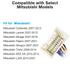 20Pin ISO Radio Wiring Harness Car Stereo Wire Adapter Compatible with Mitsubishi Outlander Lancer Mirage Pajero Shogun