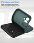 Thin Phone Case for Samsung Galaxy S23 FE (6.4-inch) with Camera Protection, Soft Interior Slim Flexible TPU Back Cover