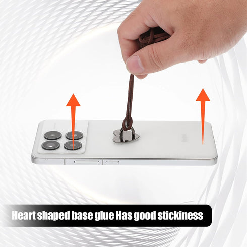 Qianyu 16 360Rotation Pcs Cell Phone Ring Holder Grips Finger Ring Stand Heart Cute Universal Adhesive Metal Hook