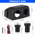 3 in 1 Tent Type Panel, PD Charger Socket + QC3.0 Dual USB Car Charger + 12V/24V Cigarette Lighter Socket + LED