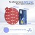 VOLPORT 90mm Sticky Adhesive for Dash Cam Suction Cup Mount, Heat Resistant Double Sided Mounting Tape Pad