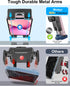 Cigarette Lighter Car Phone Mount with Dual USB Charger, Fast Charging Holder for iPhone 15 Pro Max, Samsung Galaxy