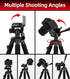 Artisorama 64 Tripod for Cell Phone & Camera,Multi-Angle Portable Tripods Stand, Sturdy & Stable Height Adjustable