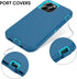 Sansunto Heavy Duty Shockproof Case for iPhone 13 Pro Max & iPhone 12 Pro Max, Full Body Protection Silicone Rubber
