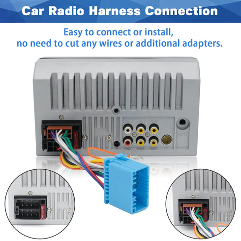 Honda & Suzuki ISO Radio Wiring Harness Adapter for Car Stereo Systems