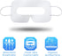 200 Pcs Disposable VR Face Mask, Breathable Nonwoven Fabric Sanitary Cover Eye Mask for VR, White