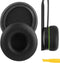 Geekria QuickFit Replacement Ear Pads for Xbox One Chat Headphones, Headset Earpads, Ear Cups Cover Repair Parts (Black)