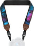 USA GEAR TrueSHOT Neck Strap, Neoprene Camera Straps with Accessory Pocket, Compatible with Canon, Nikon, Sony