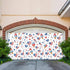 GNAKT AREWG 13x6ft Seamless Garage Door Banner Cover USA Patriotic Ice Cream Garage Door Decoratons Banner for Indoor