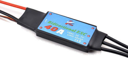 40A 2-6S 3A 5V Readytosky Bidirectional Brushless ESC UBEC Electric Speed Controller for RC Car Boat Underwater