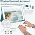 iPad 9th Gen 2021 Case with Keyboard 10.2 inch, for iPad 8th Gen 2020/7th Gen 2019/Air 3/Pro 10.5, Detachable Wireless