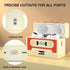 Valkit Airpods Pro 2nd/1st Generation Case with Cleaner Kit, Shockproof Cassette Tape Recorder Design Cover for Airpods