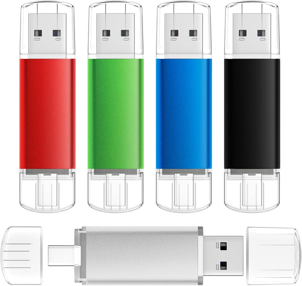 AreTop 16GB USB C Thumb Drive USB 2.0 Dual Flash Drive 16GB USB
