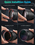 JOYTOLIN 67-86mm Metal Step-Up/Down Ring Adapter Compatible with Mirrorless Cameras DSLR Lens, UV CPL ND Filter Thread