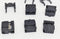 Pc Accessories - Connectors Pro 25-Pack IDC 2X3 6 Pins Dual Row Sockets for Flat Ribbon Cable