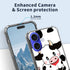 Mxfdegf 16 16 6.1 inch,Black for iPhone case,Slim Transparent Flexible TPU Durable Shockproof Anti-Scratch Anti-Fall