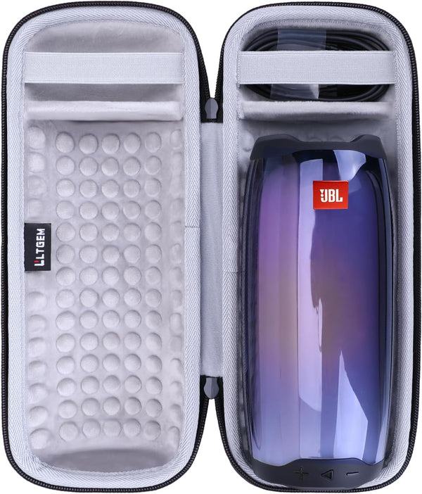 LTGEM Hard Case for JBL Pulse 4/3, Waterproof Portable Bluetooth Speaker - Travel Protective Carrying Storage Bag