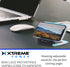 Xtreme Digital Lifestyle Accessories Rotating 5W QI Wireless Charger w/ 2 USB Ports iOS & Android Compatible (Black), (XWC81011BLK)